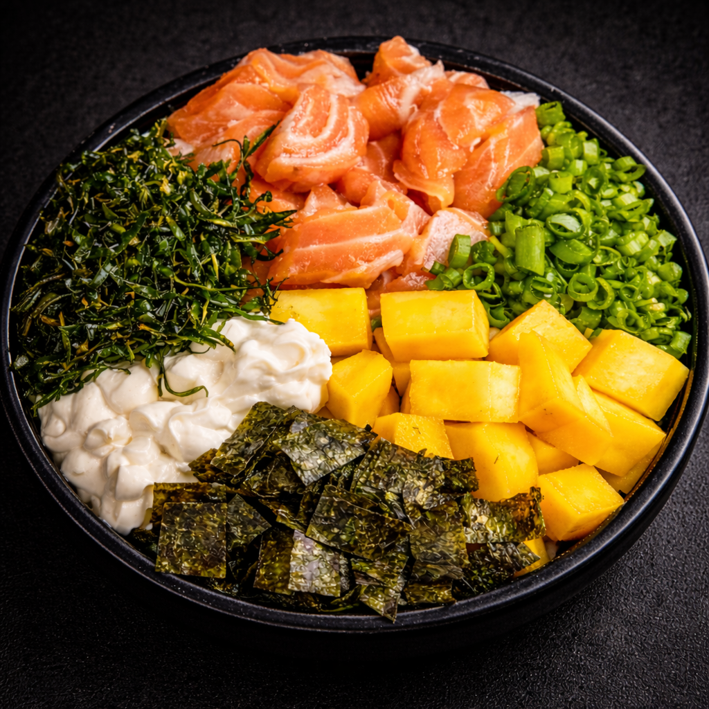 Poke de salmão