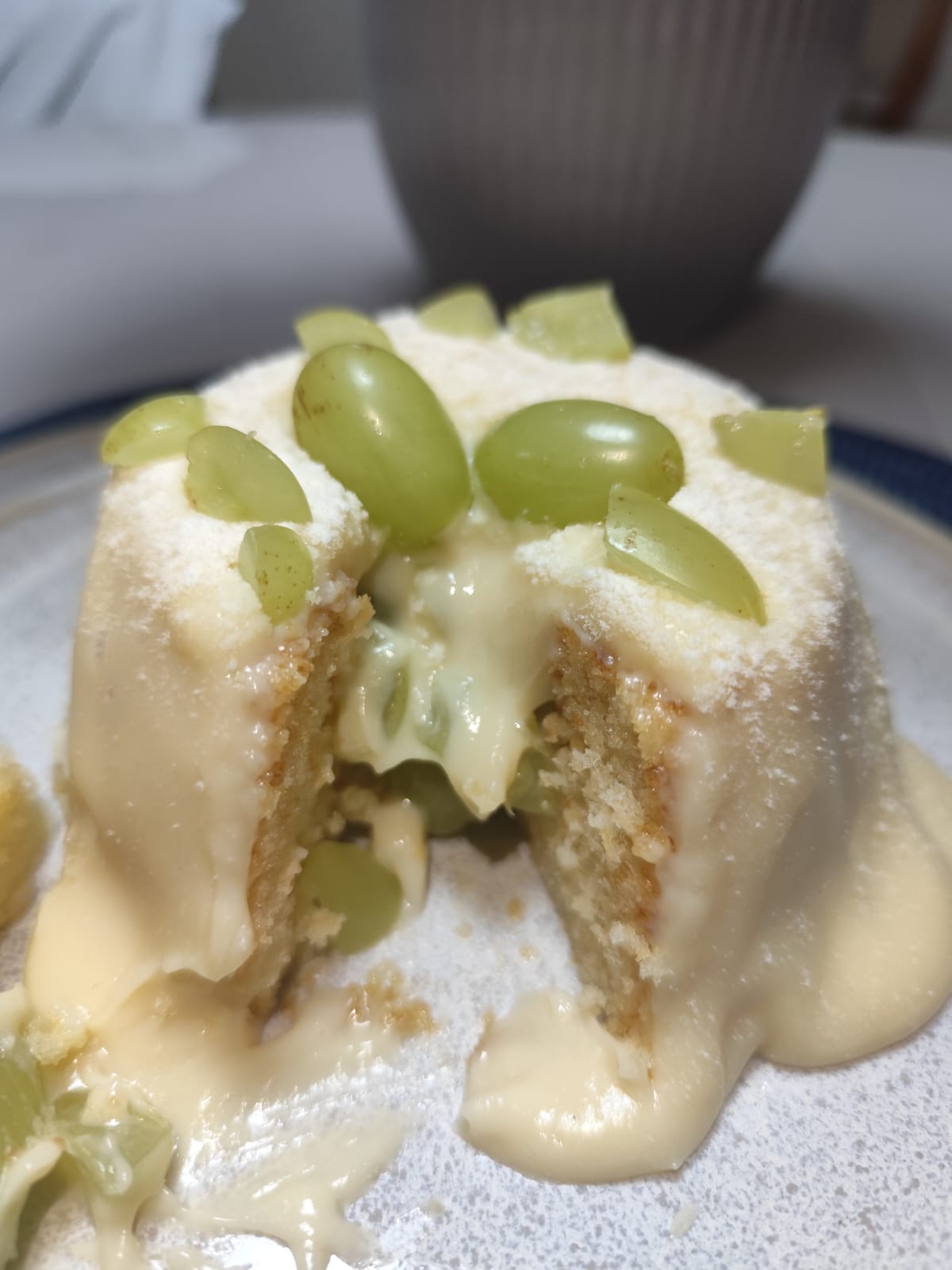 Caseirinho de Ninho com Uvas