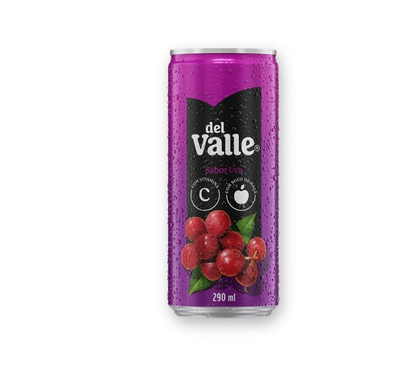 Suco Del Valle Uva Lata 290ml