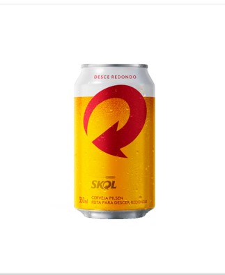 Cerveja Pilsen Skol 350ml