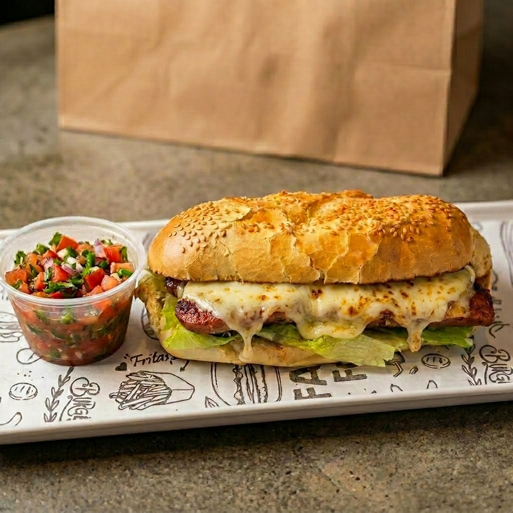 2- Criolla de Pernil com Queijo