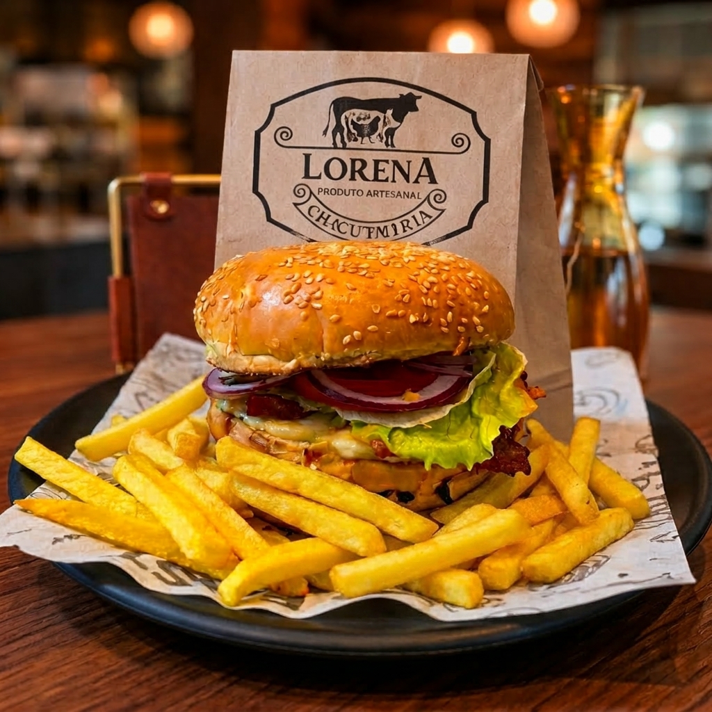 6- Clássico com batata frita