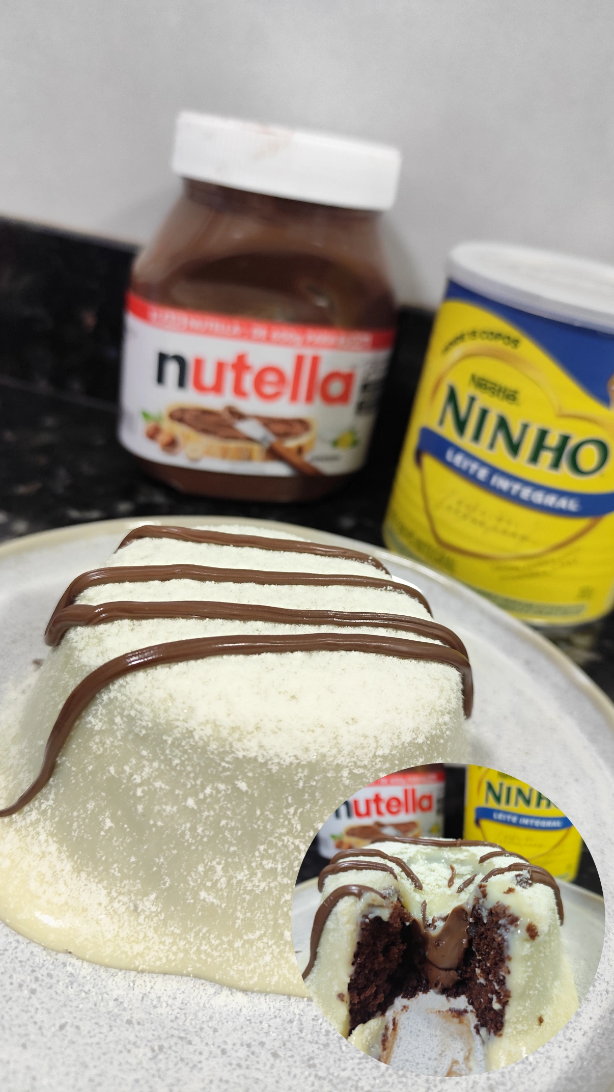 Caseirinho de Ninho com Nutella